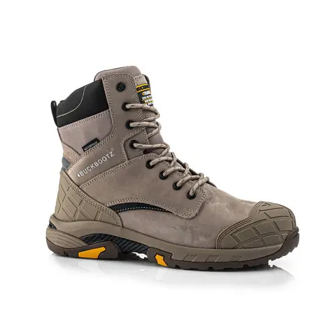 Buckbootz Blastzstn Stone Tradez High-Leg Lace/Zip Safety Boot 1