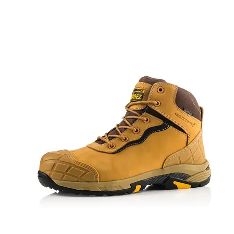 Buckbootz Blitzhy Honey Lightweight Waterproof Lace Safety Boot 1