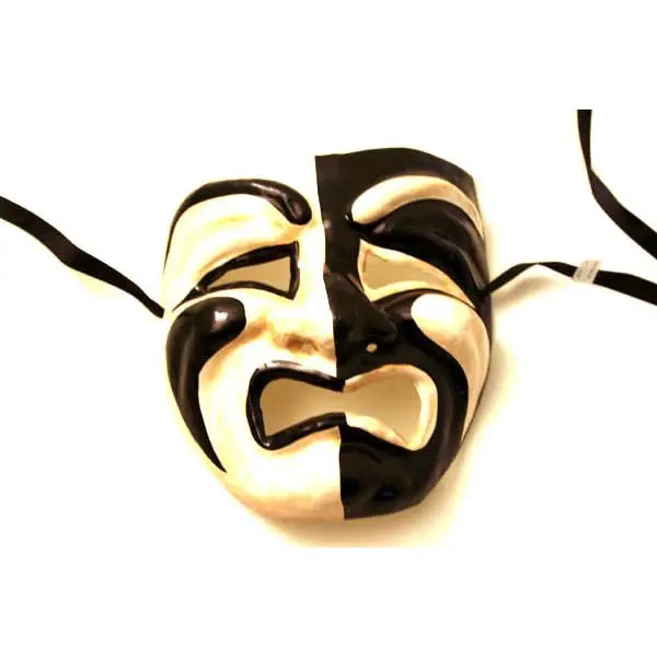 Carnival Joker And Tragedy Dual-Face Mask 1