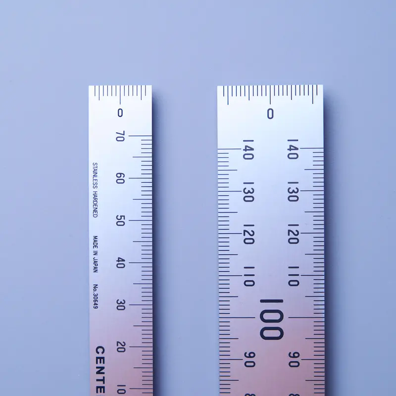 Centre-Marking Rulers – Dual-Scale Tools With Centerline Alignment Marks 1