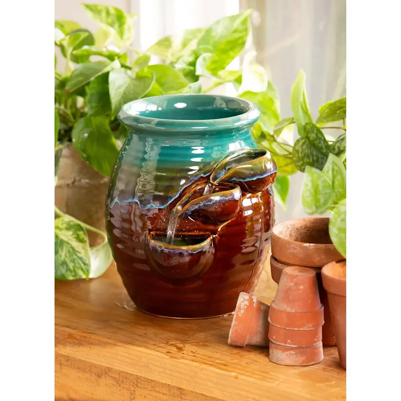Ceramic Wellness Fountain Decorative Piece 1