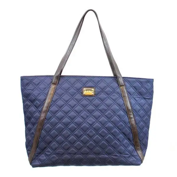 Charlie Paige Quilted Blue Tote Bag 1