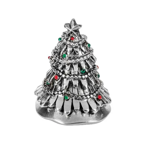 Christmas Tree Bell Charm – Festive Holiday Accent 1