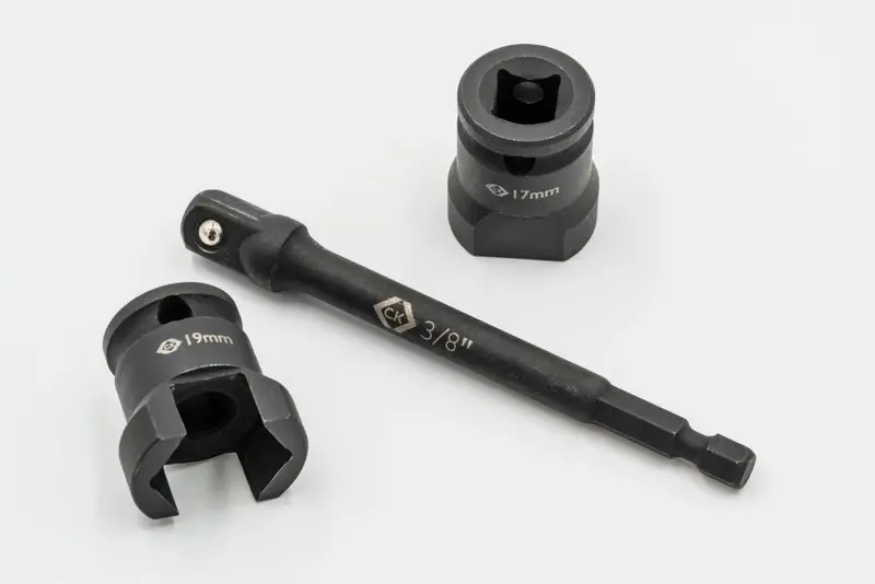 Ck T4670M Vorteck Channel Unistrut Socket Kit: 3/8" Drive Nut Driver + 17 Mm & 19 Mm Adaptors 1