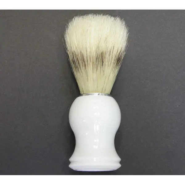 Classic White Badger Hair Shaving Brush 1