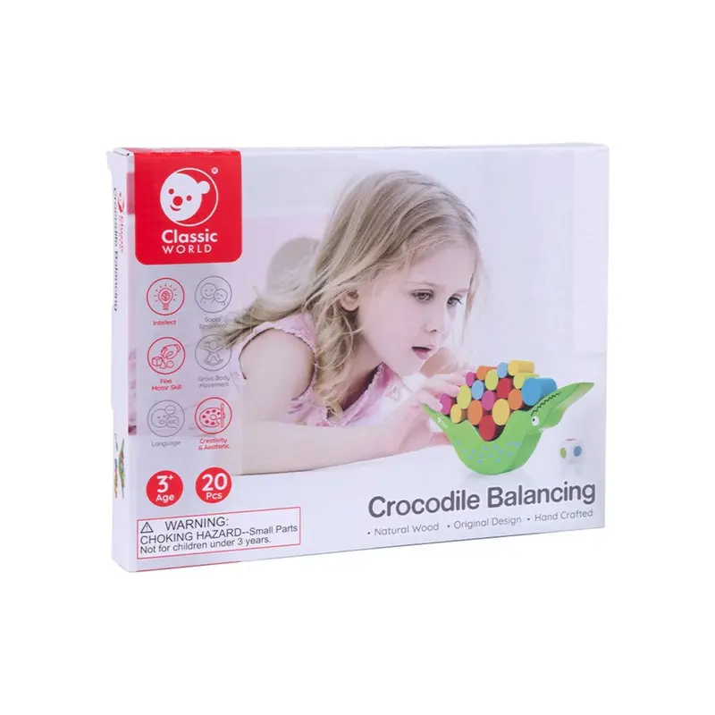 Classic World Balancing Crocodile Game For Coordination Development 1
