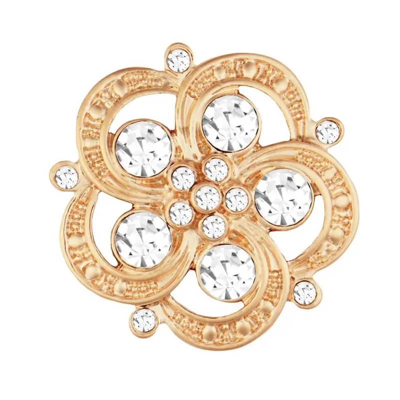 Clear Gold Ginger Snaps Smitten Snap Charm 1