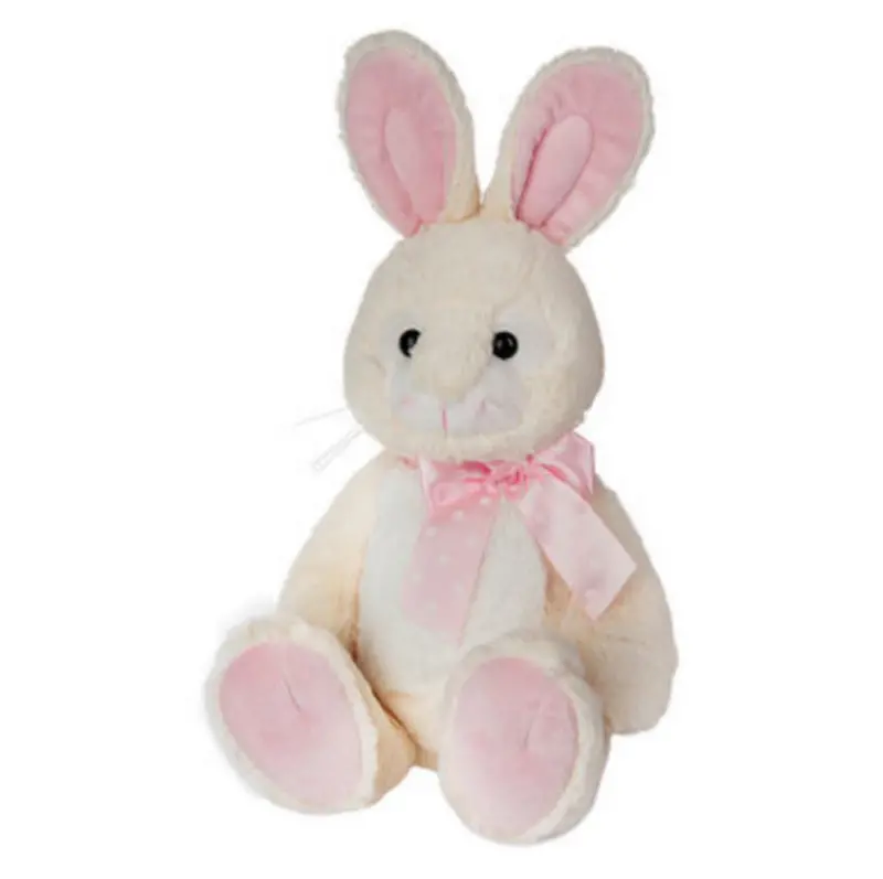 Cream-Colored Hawthorne Bunny Plush Toy 1