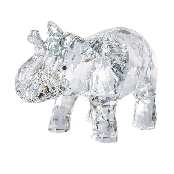 Crystal Expressions Elephant Figurine – 4-Inch Sparkling Resin Statue 1