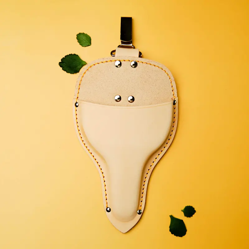 Custom Bonsai Scissors Leather Case – Compact & Protective 1