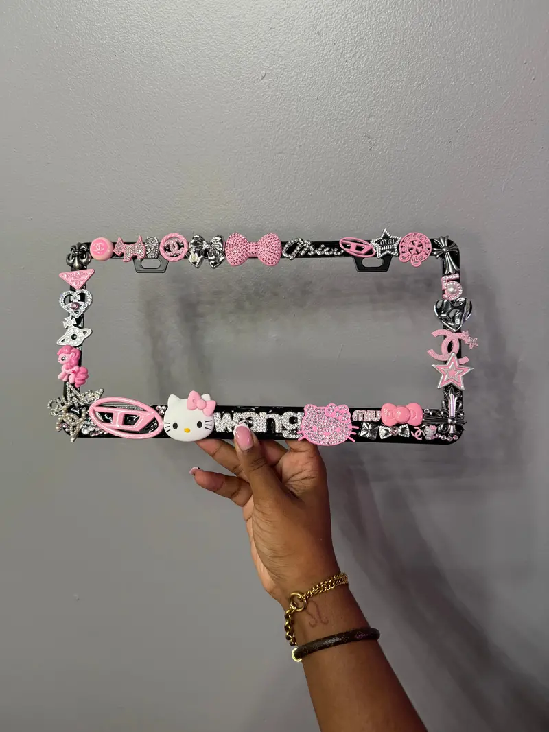 Custom License Plate Frame – Designed To Fit Standard Plates 1