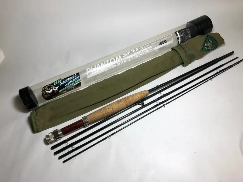 Daiwa Phantom Awf 764-5 Dry Fly Stream Rod – Vintage Japanese Fly Fishing Rod 1
