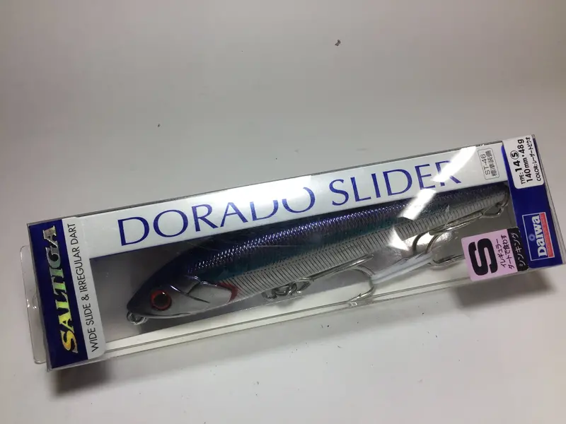Daiwa Saltiga Dorado Slider 14S – Laser Tobiuo Color, Saltwater Popping Plug 1