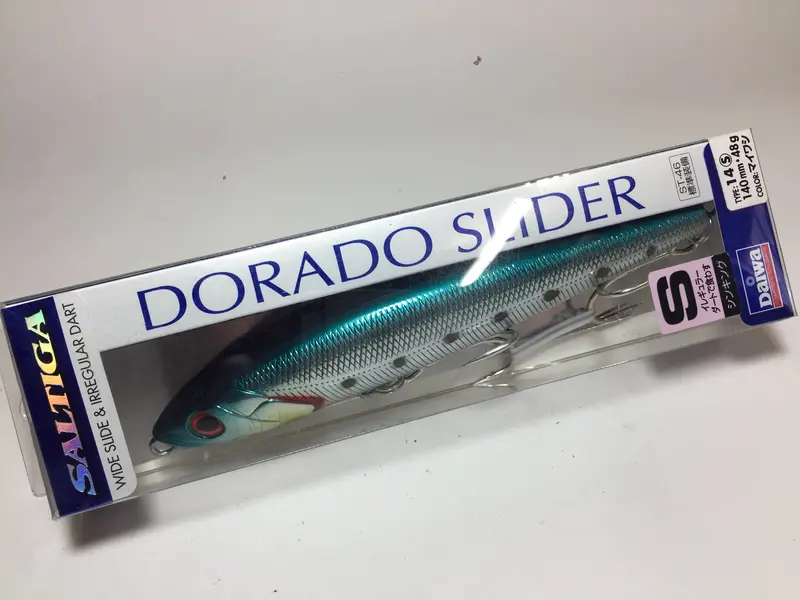 Daiwa Saltiga Dorado Slider 14S – Maiwashi Color, Offshore Popper 1