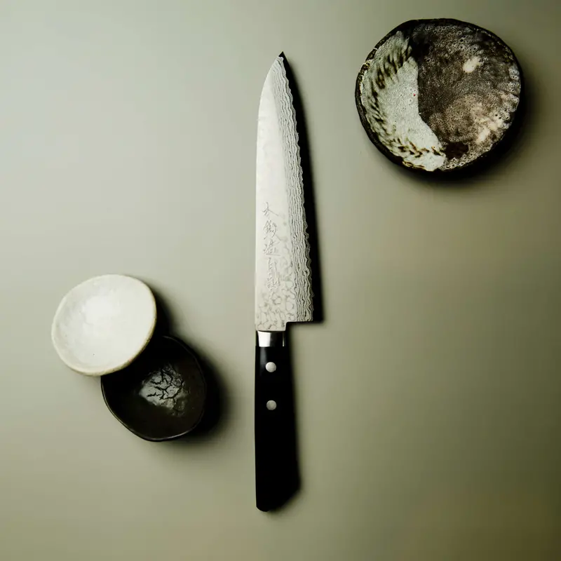 Damascus Vg-10 Gyuto Chef Knife – 180Mm All-Purpose Western-Style Blade 1