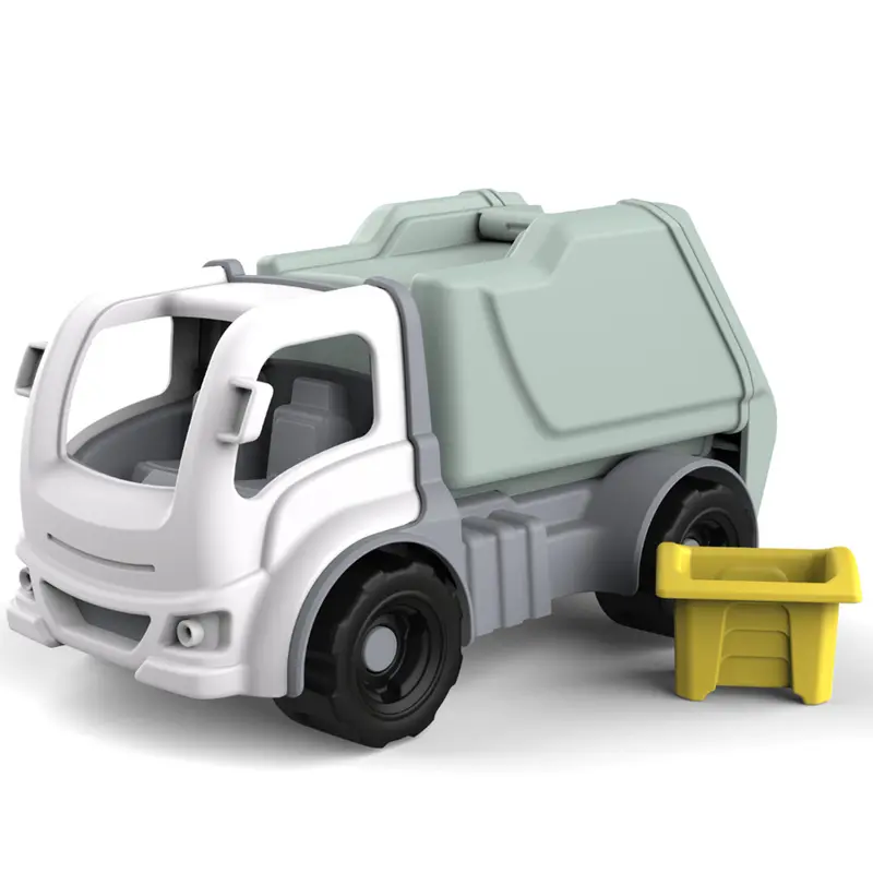 Dantoy Classic Garbage Truck Toy 1