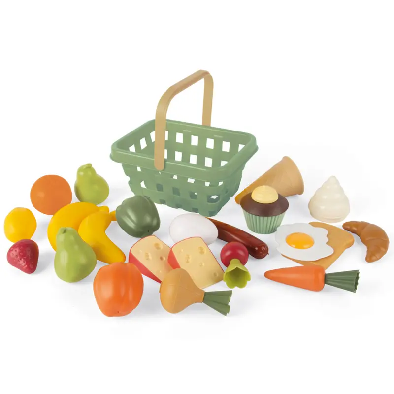 Dantoy Green Garden Grocery Basket Play Set 1