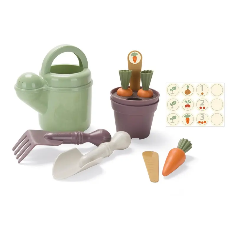 Dantoy Green Garden Planting Set – 11-Piece Outdoor Play Kit 1