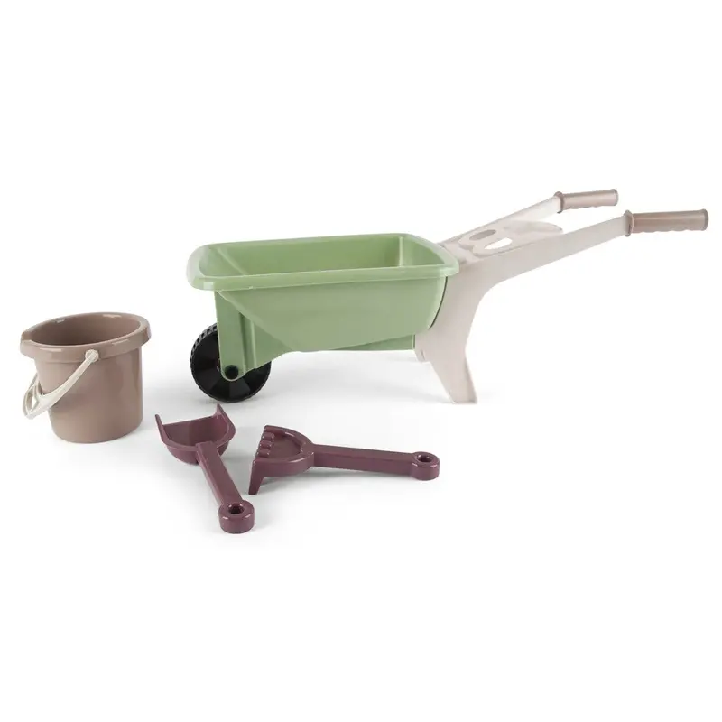 Dantoy Green Garden Wheelbarrow Play Set – 66Cm, 4-Piece Outdoor Toy 1