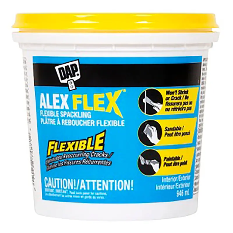 Dap Alex Flex Elastic Interior Spackling 1