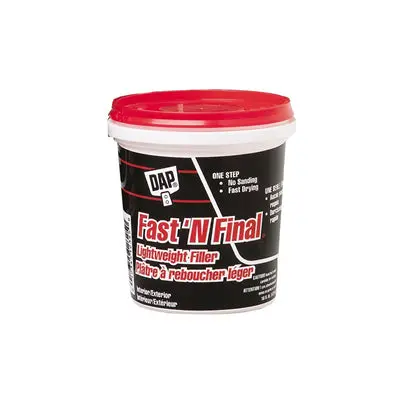 Dap Fast 'N Final Spackling Compound — Quick-Dry Formula 1