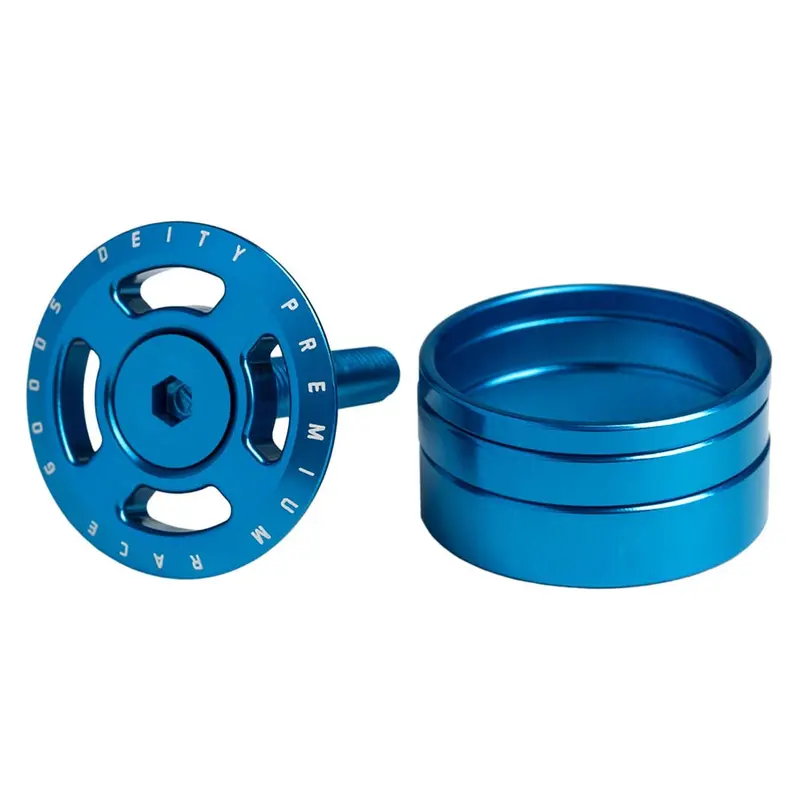 Deity Crosshair Top Cap & Spacer Kit – Integrated Stem Cap System For Modern Forks 7