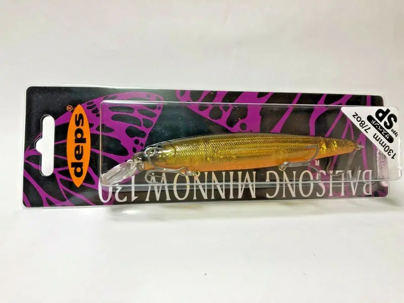 Deps Balisong Minnow 130Sp #39 – Kurokin Glitter Suspended Model 1