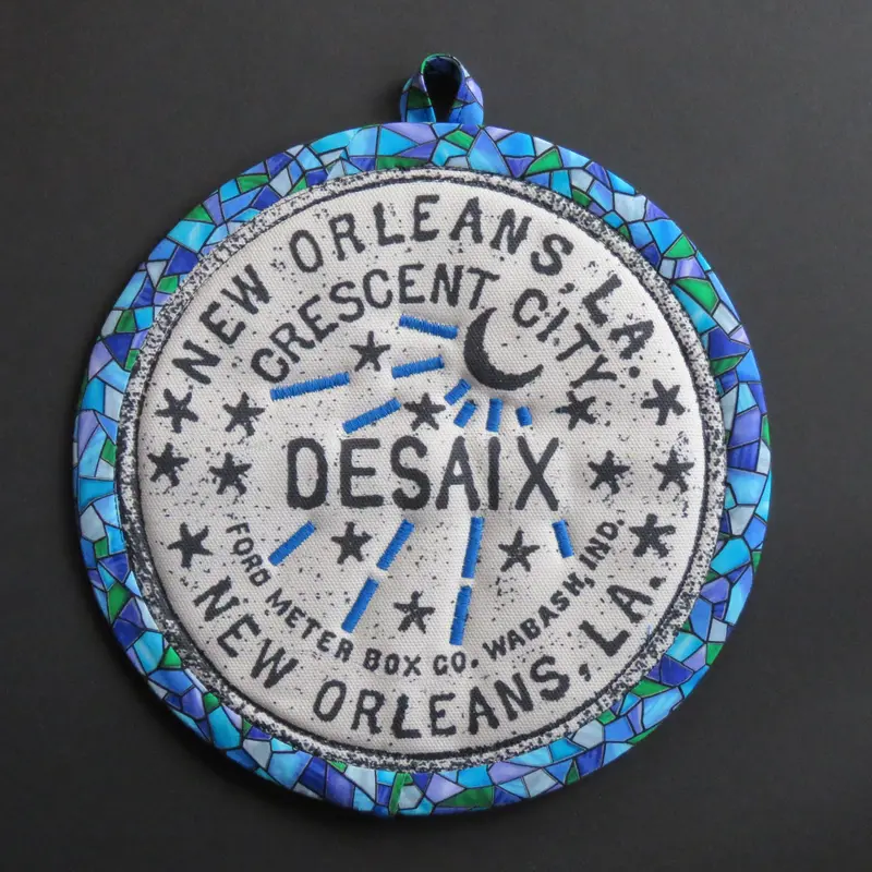 Desaix Potholder – Textured Fabric Surface 1
