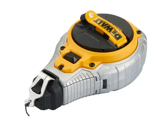 Dewalt Dht048335 Toughseries™ 30 M (100 Ft) Chalk Line Reel With Self-Resetting Mechanism 1