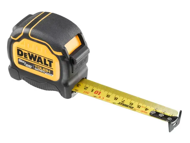 Dewalt Dht536926 Toughseries 8M (26 Ft) Tape Measure – 32Mm Blade 1