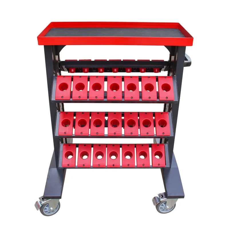 Djc-940C Cnc Tool Trolley — Mobile Bt40 Holder Cart, 42-Position Storage 1