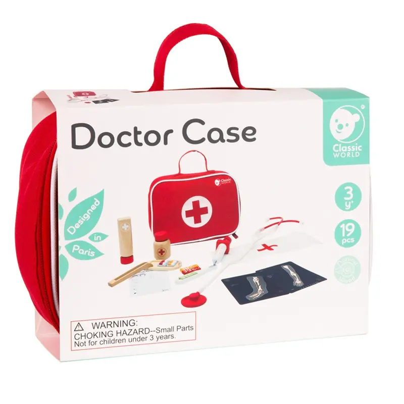 Doctor Play Case – Classic World Medical Pretend Set 1