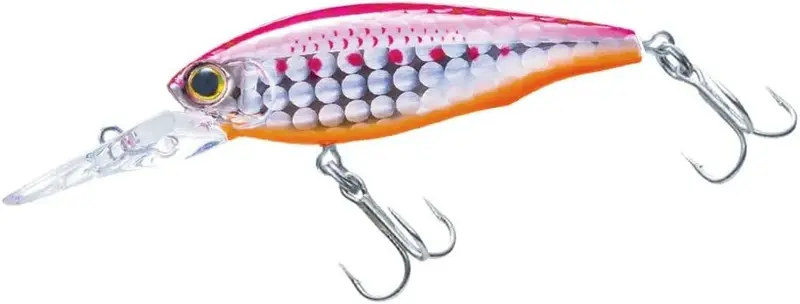 Duel Hardcore Lg Shad 50S Soft Bait – Pink Iwashi 1