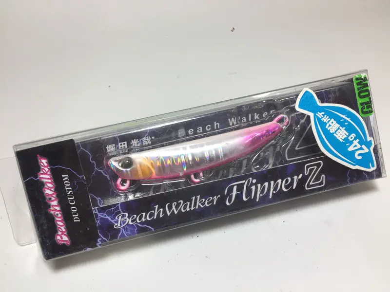 Duo Beach Walker Flipper Z – 24G Topwater Walking Bait, Lolly Glow Finish 1