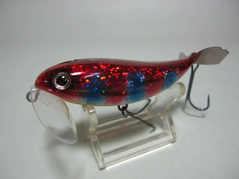 Duo Next Blue Whoopee!! 80 Coa0267 Amazon Topwater Lure – Catfish-Targeted Floating Crayfish Design 1