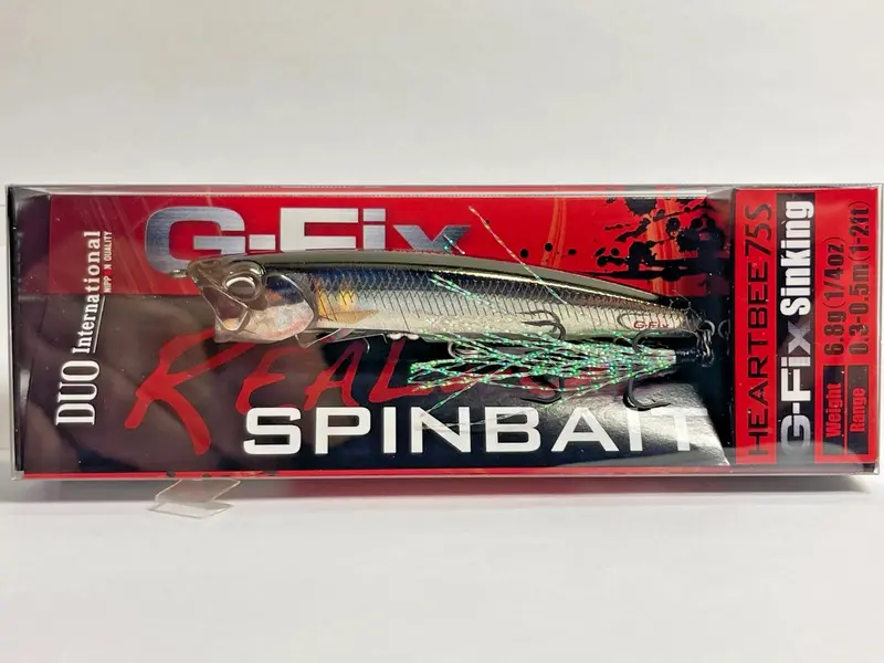 Duo Realis Heartbee 75S Spinbait – Kosan Chiayu Subtle Hue 1