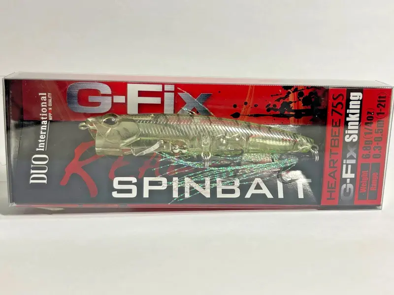 Duo Realis Heartbee 75S Spinbait – Moss Shrimp Natural Tone 1