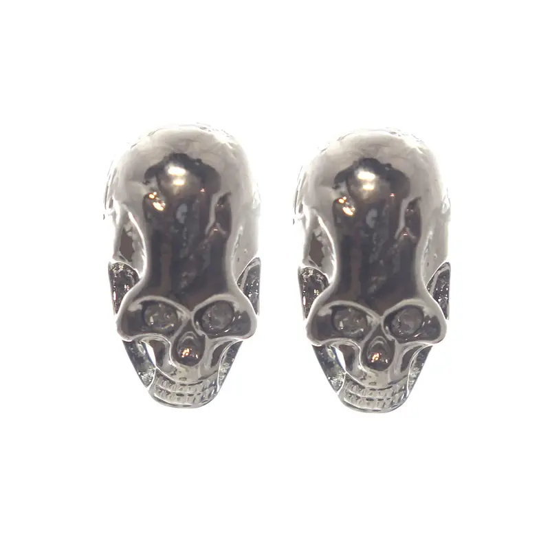 Edgy Skull-Shaped Post Earrings For Everyday Style 1