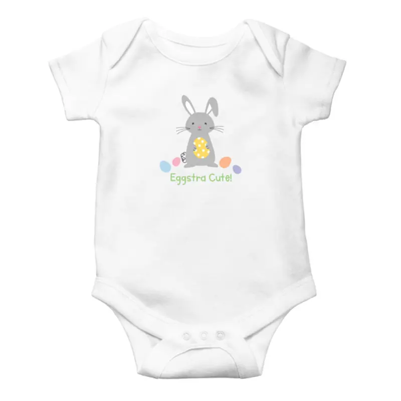 Eggstra Cute Baby Diaper Cover Shirt – Adorable Infant Outfit 1