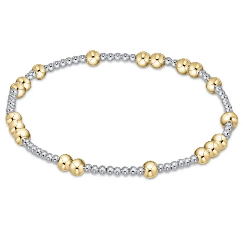 Enewton Hope Unwritten Bracelet – 6Mm Mixed-Metal Beads 1