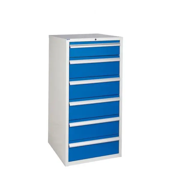 Euroslide Euc1206065E Wide 6-Drawer Workshop Cabinet (1200 X 600 X 650 Mm) 4