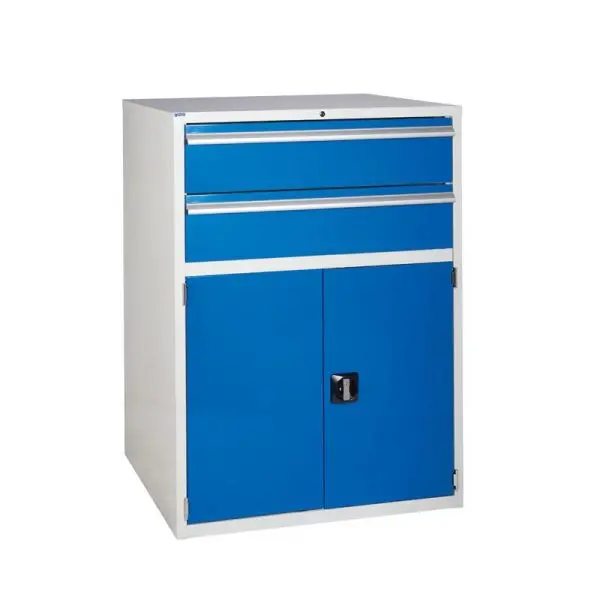 Euroslide Euc12090653 Dual-Function Two-Drawer + Cupboard Unit – 1200 X 900 X 650Mm 4