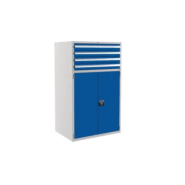 Euroslide Euc15090654 4-Drawer Heavy-Duty Storage Cabinet – 1500 X 900 X 650 Mm 4