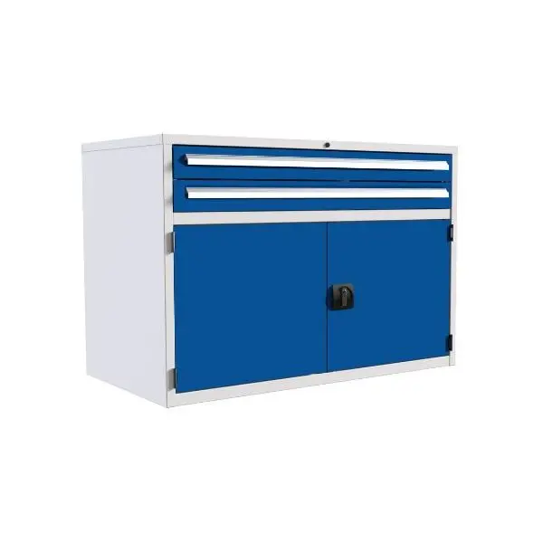 Euroslide Euc18212652 2-Drawer + Cabinet Combo Unit – 825 X 1200 X 650 Mm 4