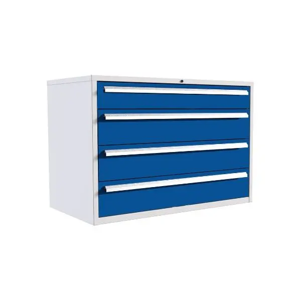 Euroslide Euc1821265A 4-Drawer Vertical Storage Cabinet – 825 X 1200 X 650 Mm 4