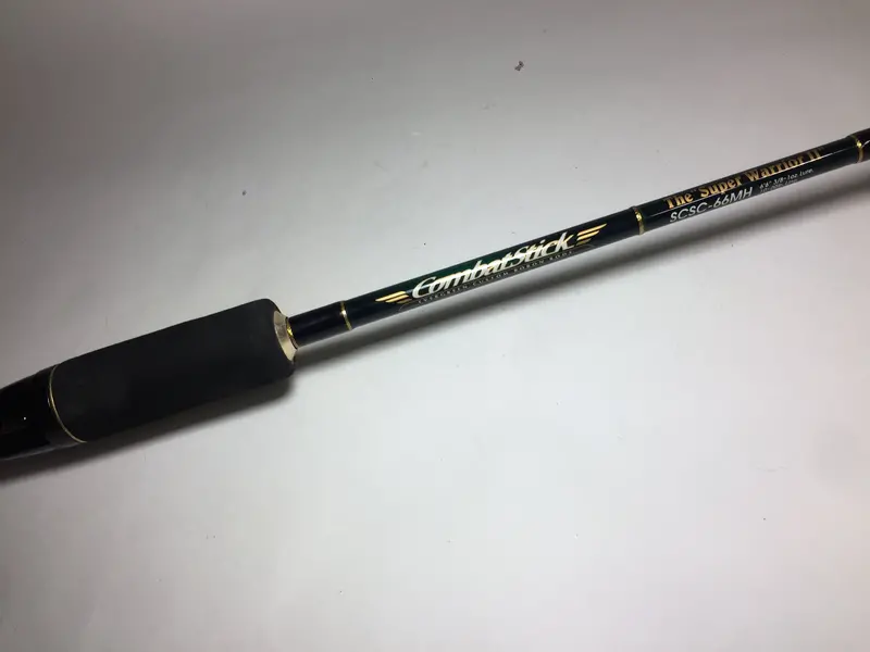 Ever Green Combat Stick 2Nd Gen Scsc-66Mh – Super Warrior Ii Series Baitcasting Rod 1