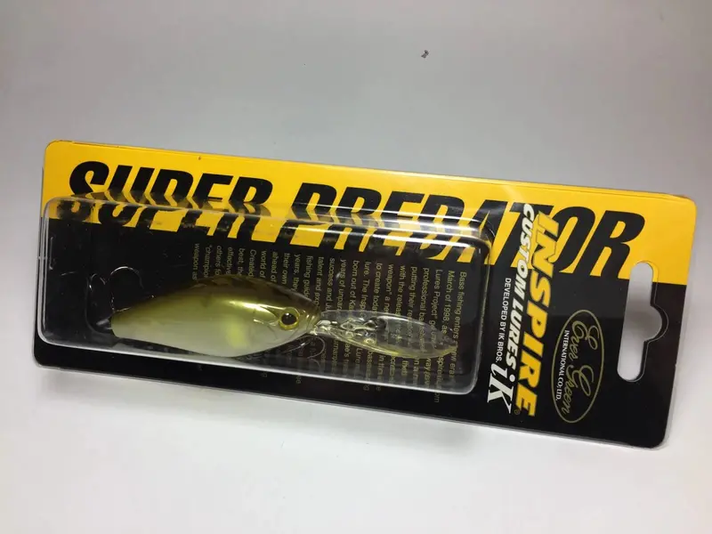 Evergreen Inspire Custom Lures Super Predator #Ghost Ayu – Semi-Translucent Ayu Pattern 1