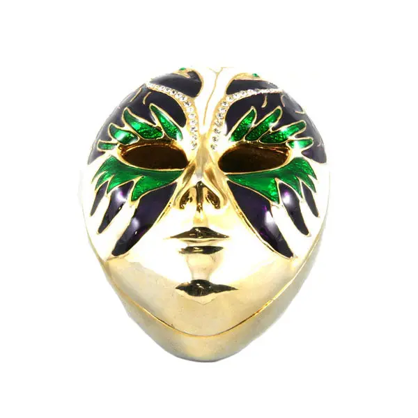 Expressive Mask-Face Decorative Box 1
