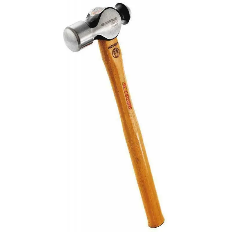 Facom 202H.1/2 Ball Peen Hammer – 8 Oz Hickory Handle 1