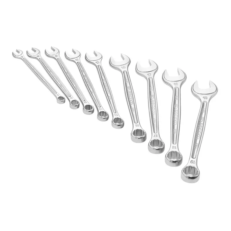Facom 440.Ju9 — 9-Piece Imperial Af Combination Wrench Set (1/4″–3/4″) 1